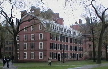Yale University campus view